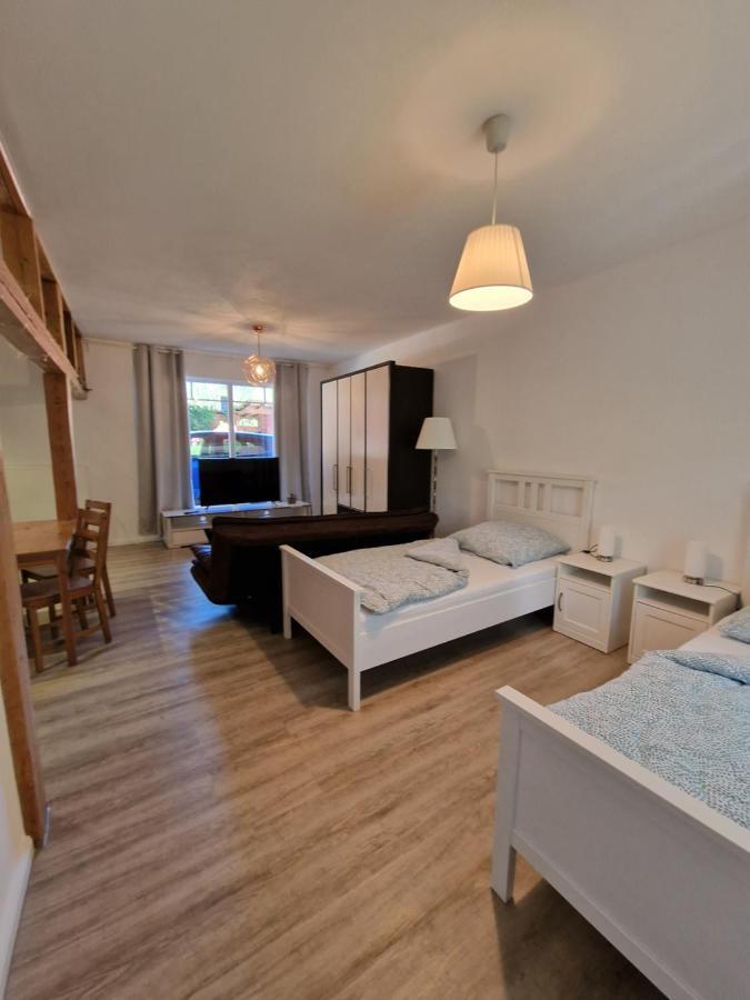 Apartment Auf Dem Hof Einer Historischen Muehle Holzhausen  Exteriör bild